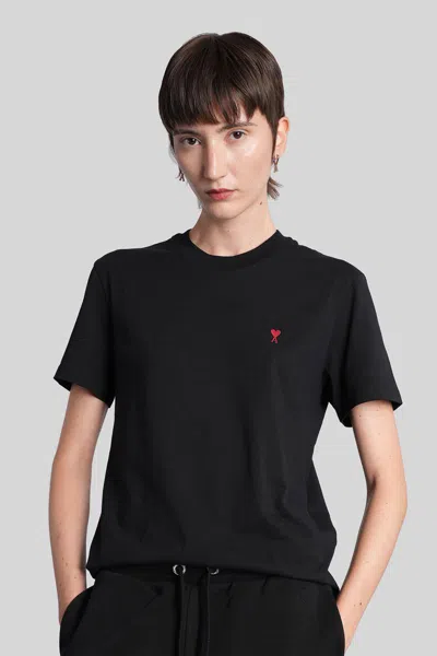 Ami Alexandre Mattiussi Ami Paris T-shirt In Black