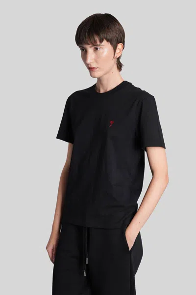 Ami Alexandre Mattiussi Ami Paris T-shirt In Black