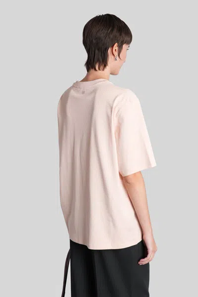 Ami Alexandre Mattiussi Ami Paris T-shirt In Pink