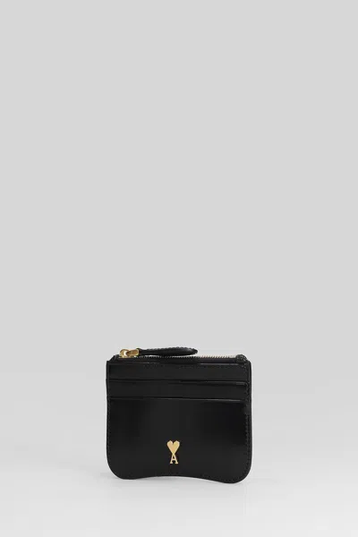 Ami Alexandre Mattiussi Ami Paris Wallet In Black