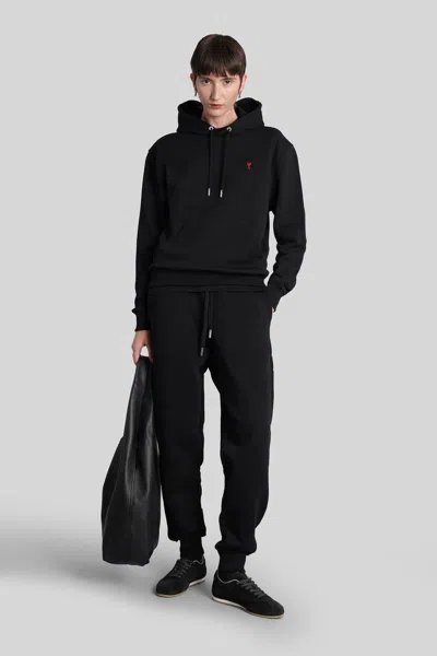 Ami Alexandre Mattiussi Ami Paris Pants In Black