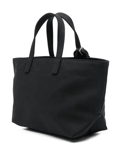 Apc A.p.c. "le Drummer Toile" Small Tote Bag In Black