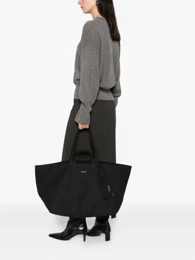 Apc Shoulder Bag A. P.c. Woman Color Black In Black
