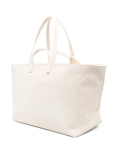 Apc A.p.c. "le Drummer Toile" Tote Bag In Neutral