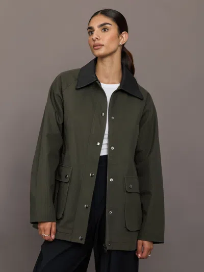 Rue Sophie Roth Jacket In Green