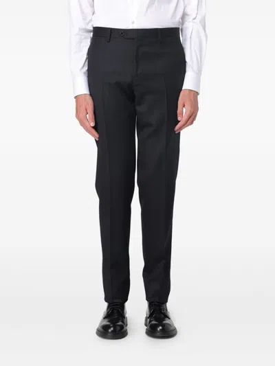 Lardini Single-breasted Suit In Black