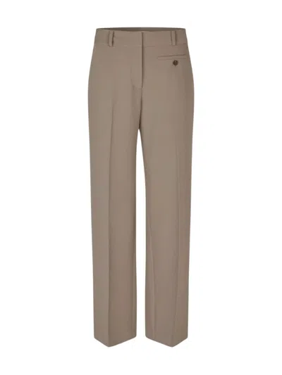 Samsoe & Samsoe Samsoe Samsoe Trousers Salaney In Gray