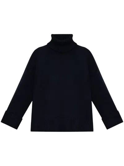 Samsoe & Samsoe Samsoe Samsoe Turtleneck Knit Sweater In Blue