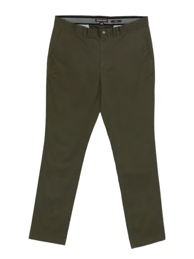 Michael Kors Parker Buttoned Trousers In Green