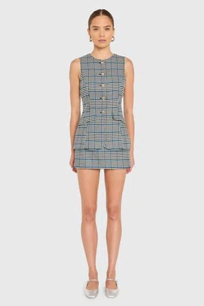 Amanda Uprichard Serena Romper In Multi