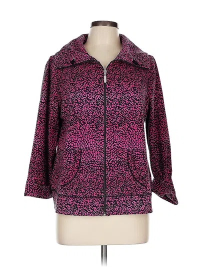 Pre-owned Kim Rogers Jacket In Purple