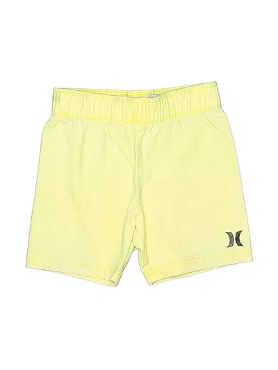 Pre-owned Hurley Kids'  Athletic Shorts In Yellow