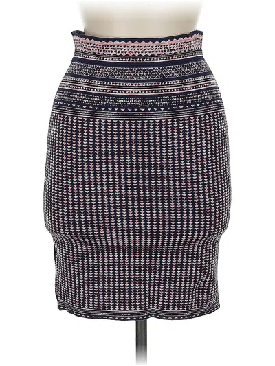 Pre-owned Bcbgmaxazria Casual Skirt In Blue