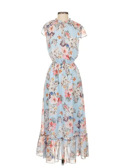 Pre-owned Shoshanna Casual Dress In Blue