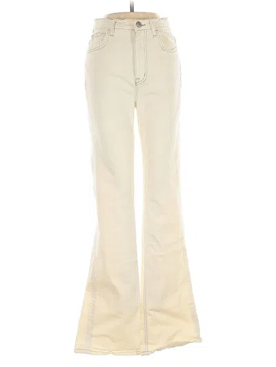 Pre-owned Current Elliott Jeans In White