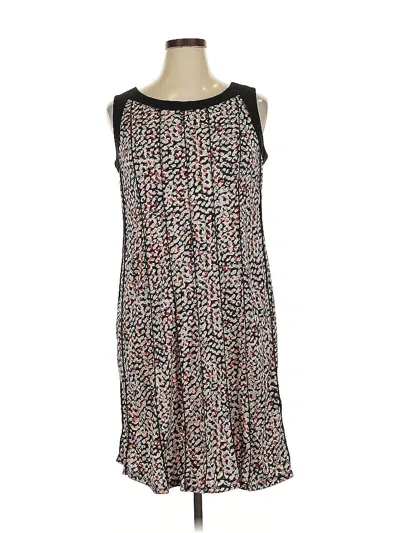 Pre-owned Perceptions Casual Dress In Black