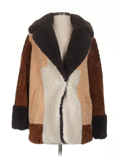 Pre-owned A.l.c Coat In Brown