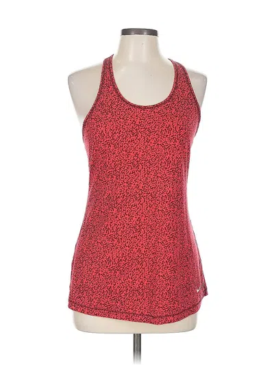 Pre-owned Nike Active Tank Top In Red