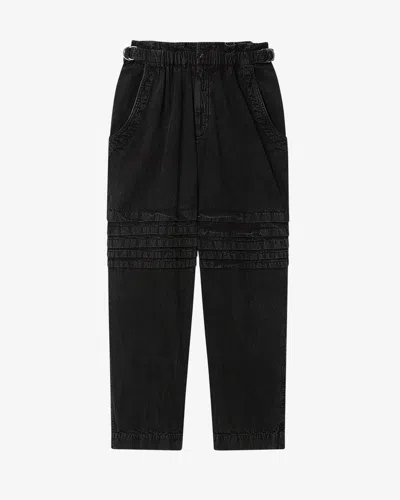 Isabel Marant Étoile Hose Mellya In Black