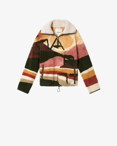 Isabel Marant Blouson Marley In Multi