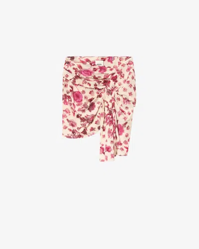 Isabel Marant Rock Ovia In Pink