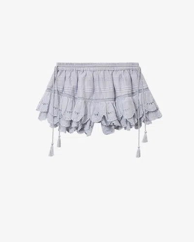Isabel Marant Étoile Shorts Puria In Blue