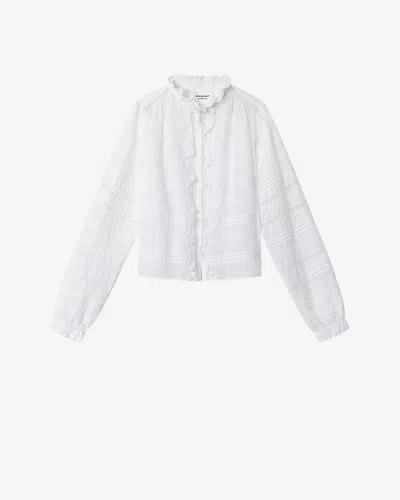Isabel Marant Étoile Oberteil/top Peline In White