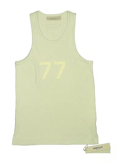 Pre-owned Essentials Kids' Sleeveless T-shirt In White