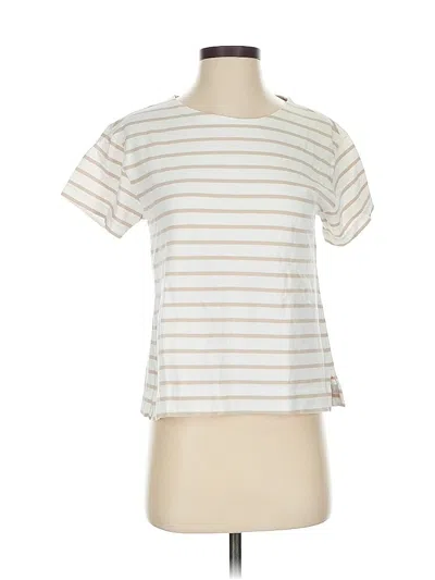 Pre-owned Vineyard Vines Short Sleeve T-shirt In White