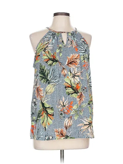 Pre-owned Papermoon Sleeveless Blouse In Blue