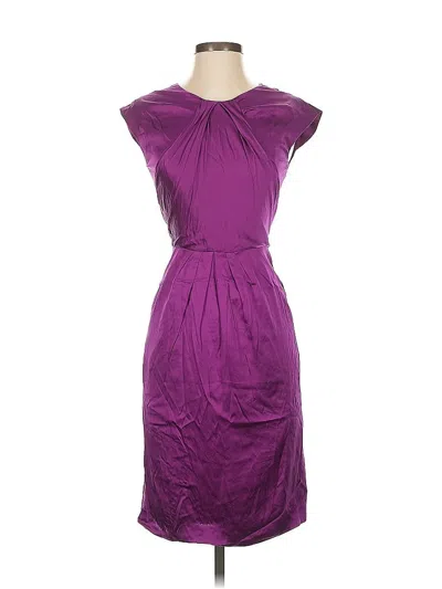 Pre-owned Antonio Melani Cocktail Dress In Purple