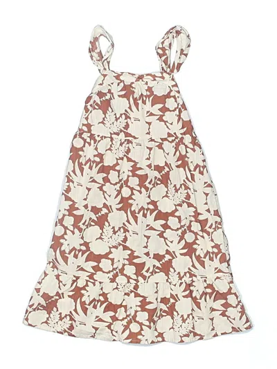 Pre-owned Cat & Jack Kids' Dress In Brown