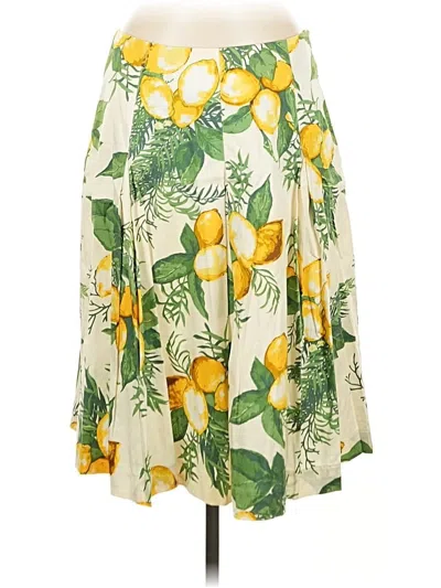 Pre-owned Talbots Casual Skirt In Yellow