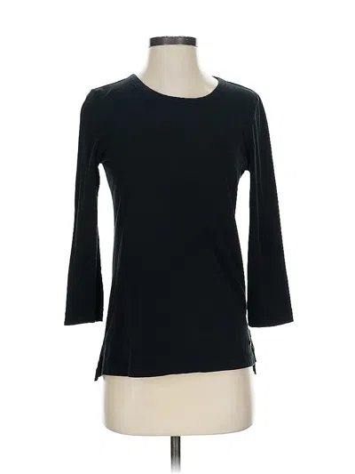 Pre-owned Kate Spade New York 3/4 Sleeve T-shirt In Black