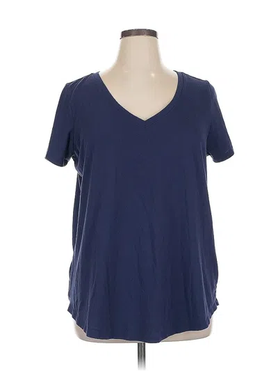 Pre-owned Torrid Short Sleeve T-shirt In Blue