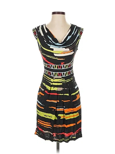 Pre-owned Bcbgmaxazria Cocktail Dress In Black