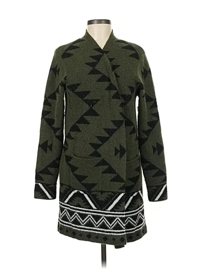 Pre-owned Frye Kimono In Green