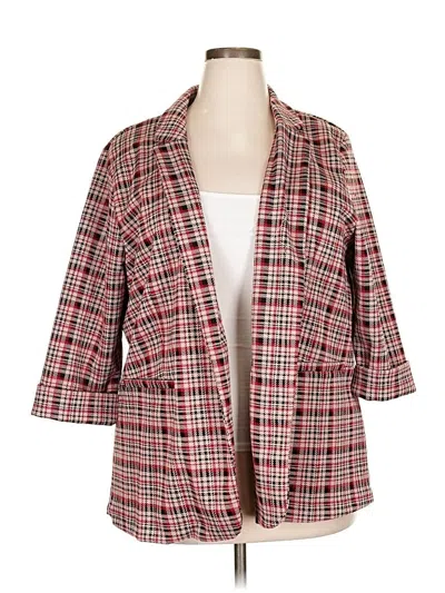 Pre-owned Maurices Blazer Jacket In Red