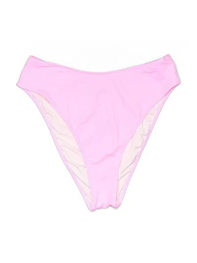 Pre-owned Victoria's Secret Swimsuit Bottoms In Pink