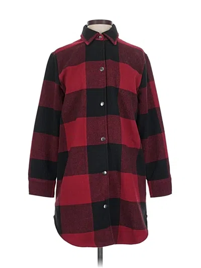 Pre-owned Bb Dakota By Steve Madden Poncho In Red