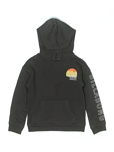 Pre-owned Billabong Kids' Pullover Hoodie In Black