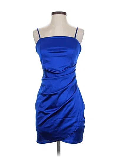 Pre-owned Emerald Sundae Cocktail Dress In Blue