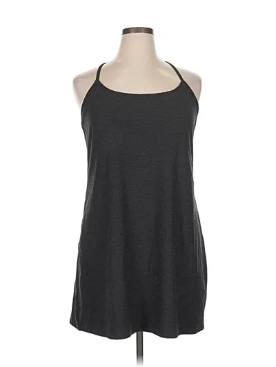 Pre-owned Athletic Works Casual Dress In Gray