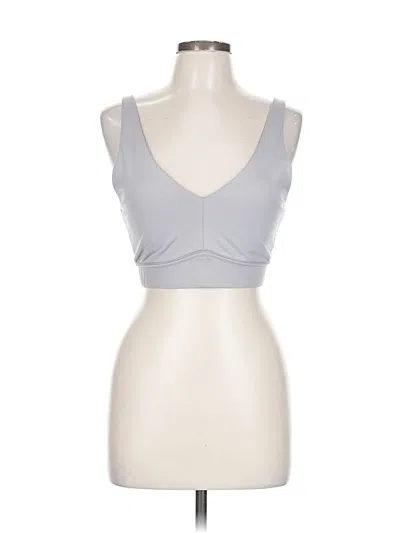 Pre-owned Fabletics Sports Bra In Gray