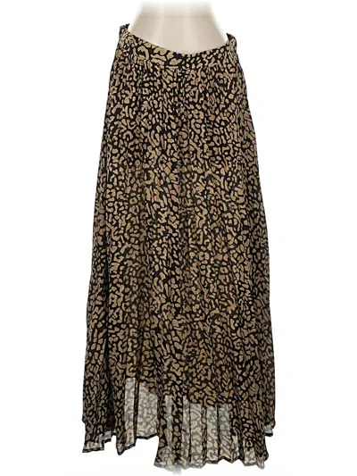 Pre-owned The Get Casual Skirt In Black