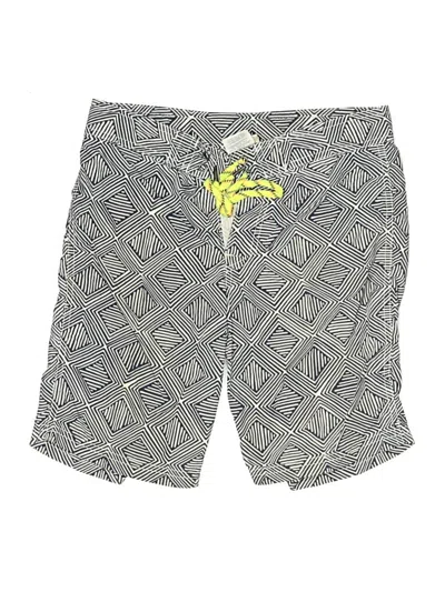 Pre-owned Crewcuts Kids' Board Shorts In Blue