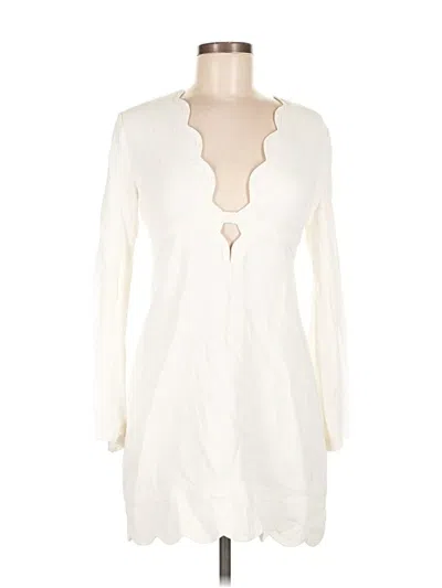 Pre-owned A.l.c Casual Dress In White