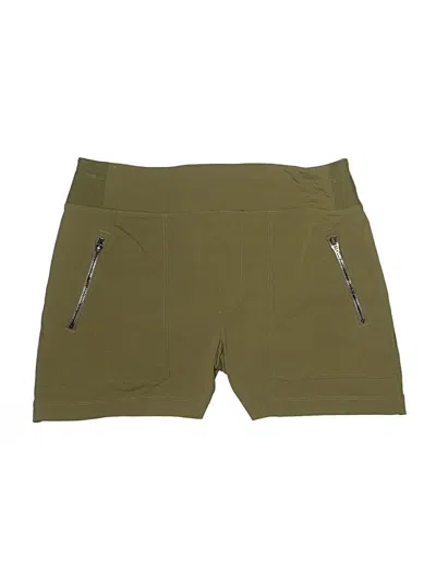 Pre-owned Athleta Athletic Shorts In Green