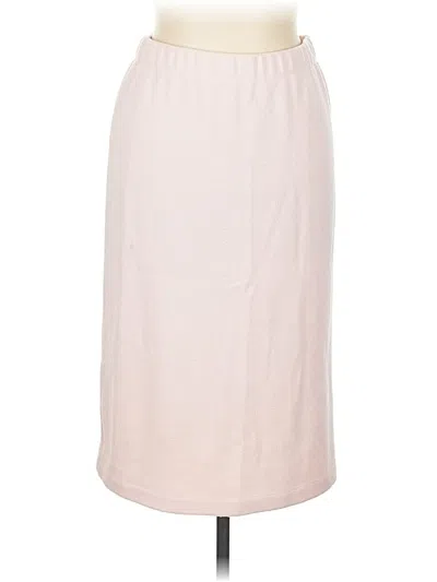 Pre-owned St John Casual Skirt In Pink