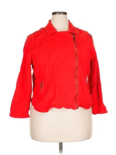 Pre-owned Lucky Brand Jacket In Red